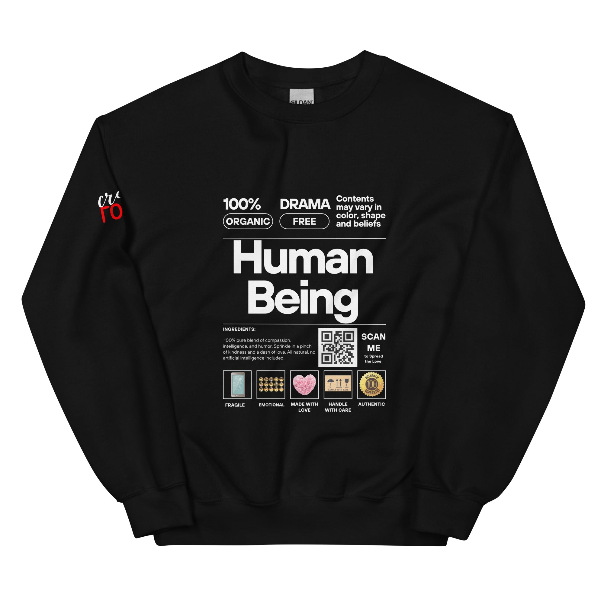 Human Being Unisex Sweatshirt