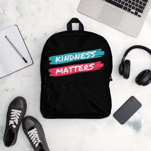 Kindness Matters Backpack (Black)