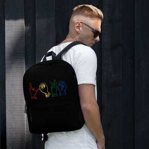 Love Language Backpack (Black)