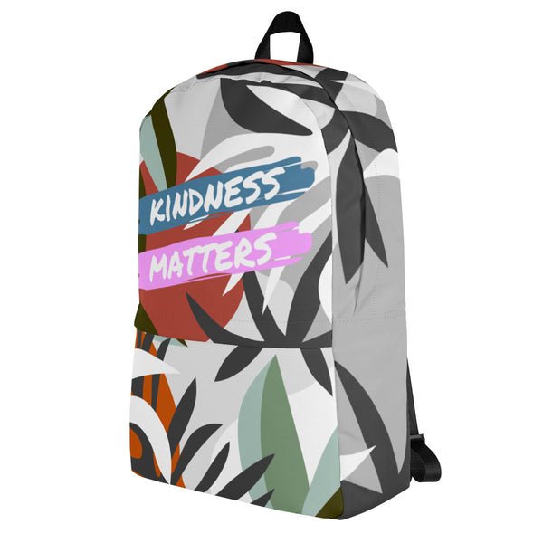 Kindness Matters Backpack (Flowers)