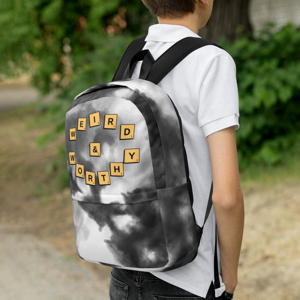 Weird & Worthy Backpack (Black)