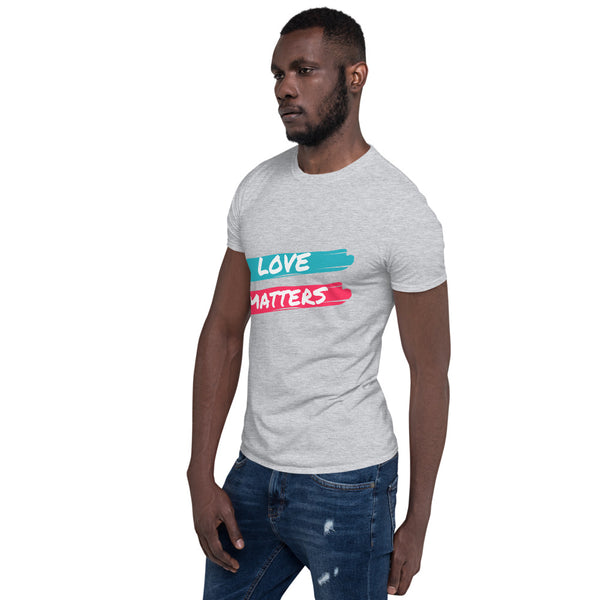 LOVE Matters Tee (Grey/Teal)