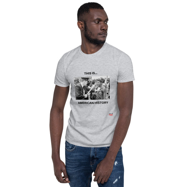 This is... America - White or Grey Short-Sleeve T-Shirt (Police)