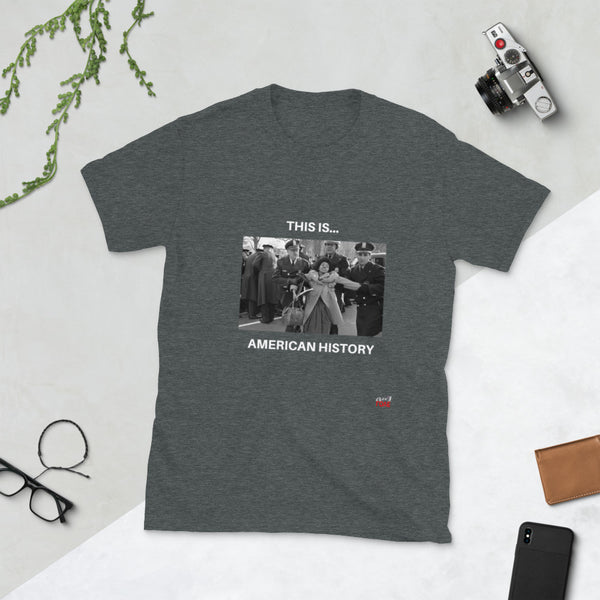 This is America - Short-Sleeve T-Shirt (Police & Woman)