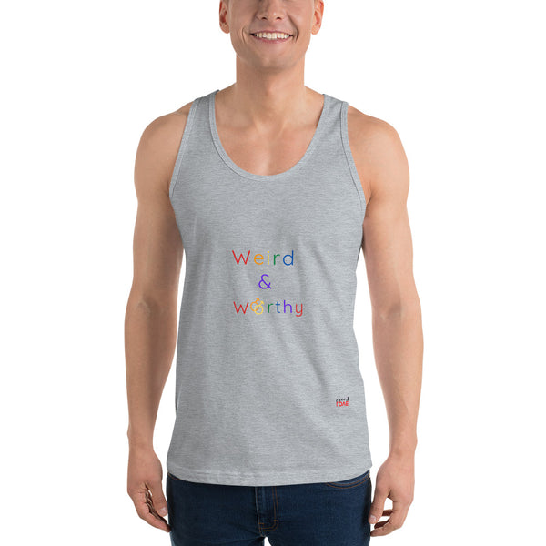 Weird & Worthy Tank Top (Rainbow Symbol)