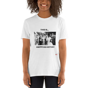 This is... America - White or Grey Short-Sleeve T-Shirt (School Girl)