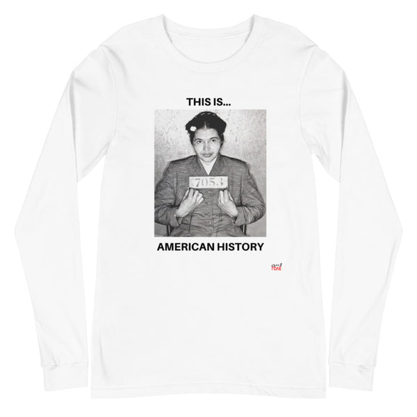 This is... America - White or Grey Long Sleeve Tee (Rosa)