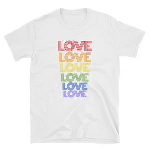 LOVE LOVE T-Shirt (White/Multi)