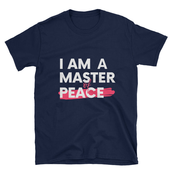 Master PEACE T-Shirt (Black or Navy/Pink)