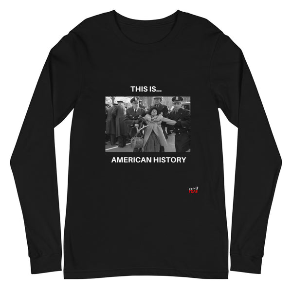 This is... America -  Long Sleeve Tee (Police & Woman)