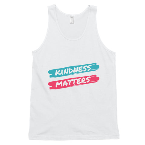 KINDNESS Matters Tank (White/Teal)