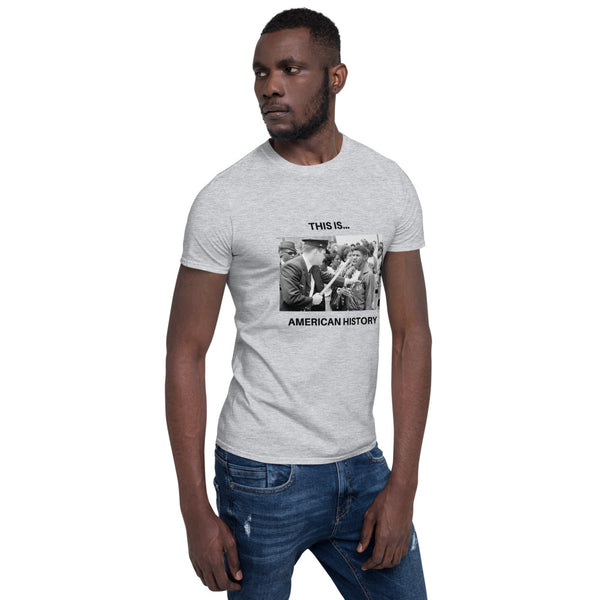 This is... America - White or Grey Short-Sleeve T-Shirt (Police)