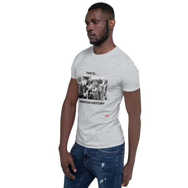 This is... America - White or Grey Short-Sleeve T-Shirt (Police)