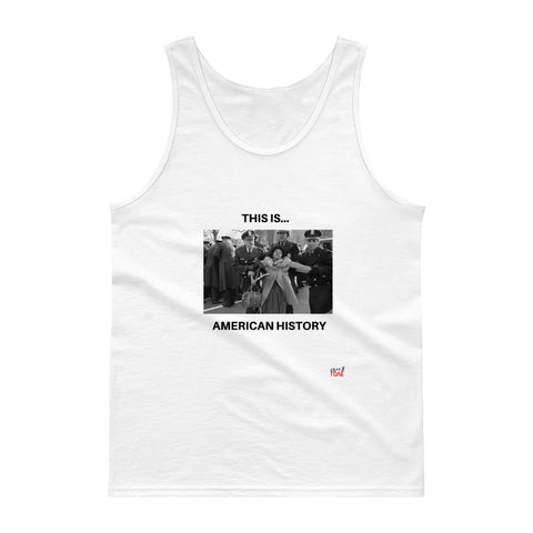 This is... America - White or Grey Tank Top (Police & Woman)