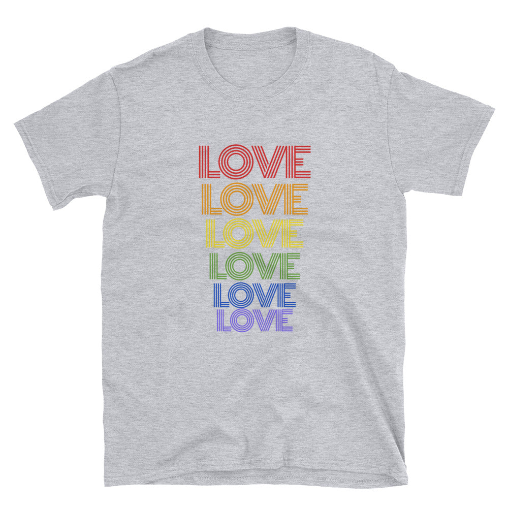 LOVE LOVE T-Shirt (Grey/Multi)