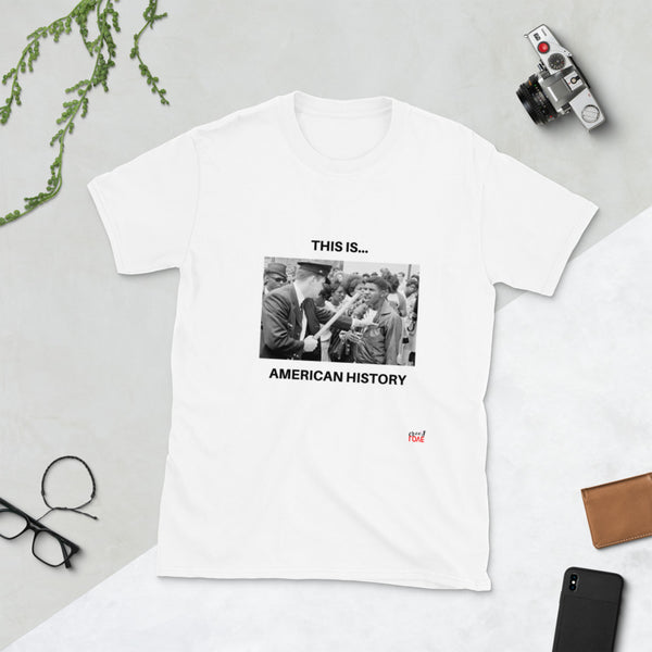 This is... America - White or Grey Short-Sleeve T-Shirt (Police)