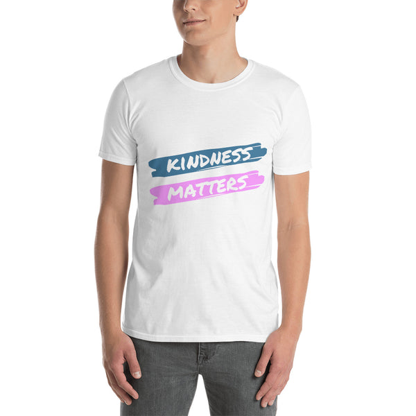 KINDNESS MATTERS Tee (White/Blue)