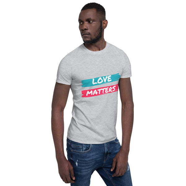 LOVE Matters Tee (Grey/Teal)