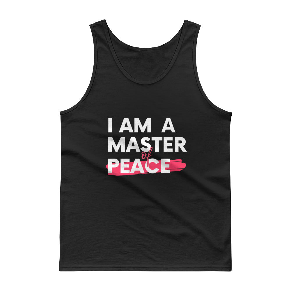 Master PEACE Tank Top (Black or Navy/Pink)