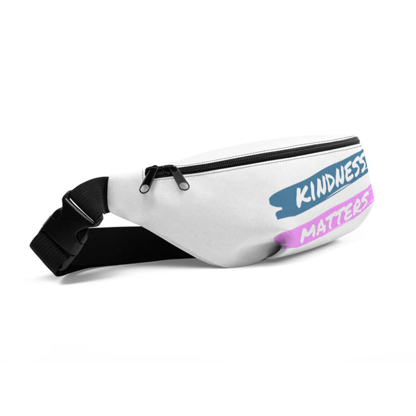 KINDNESS MATTERS Fanny Pack (White)