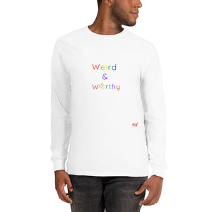 Weird & Worthy Long Sleeve Shirt (Rainbow Symbol)