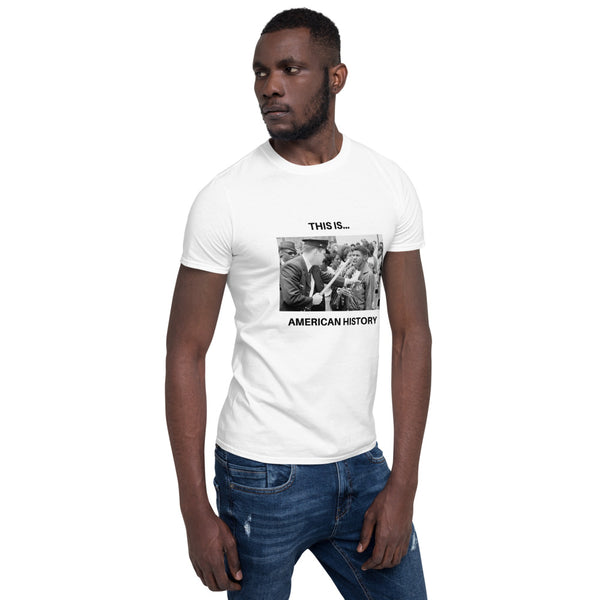 This is... America - White or Grey Short-Sleeve T-Shirt (Police)