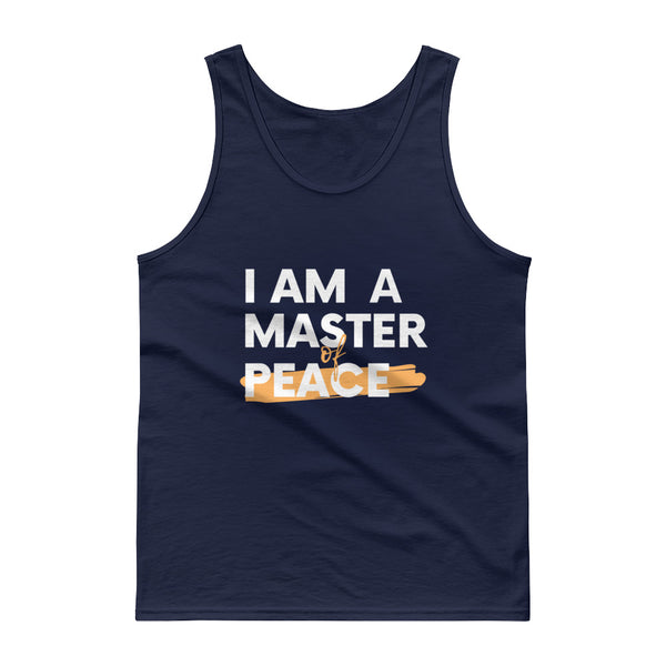 Master PEACE Tank Top (Black or Navy/Gold)