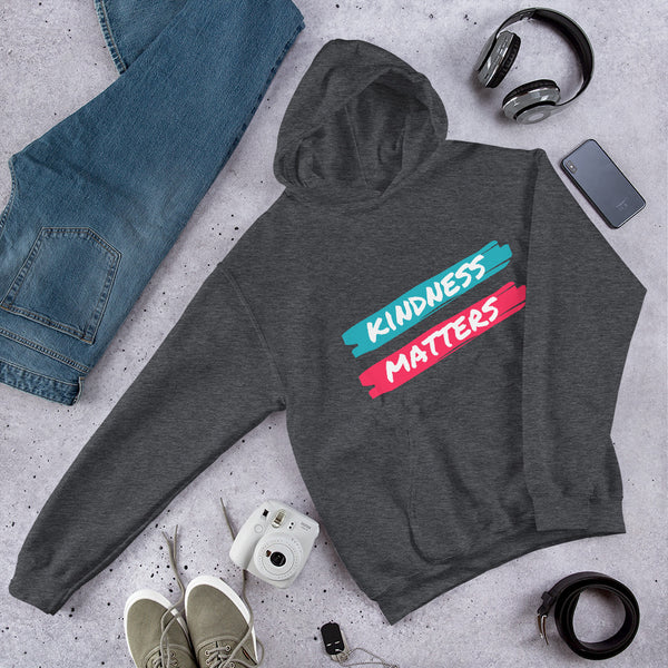 Kindness Matters Hoodie (Grey)