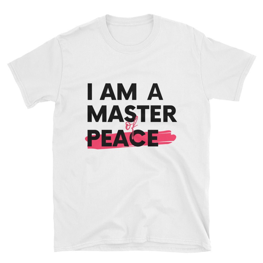 Master PEACE T-Shirt (White/Pink)