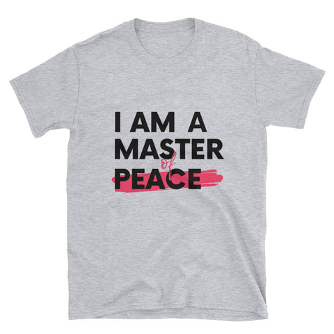 Master PEACE T-Shirt (Grey/Pink)