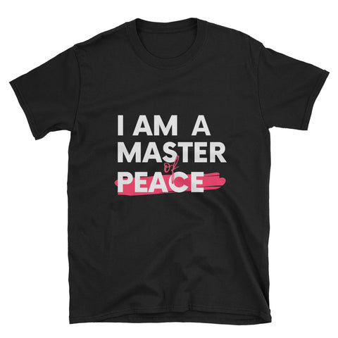 Master PEACE T-Shirt (Black or Navy/Pink)