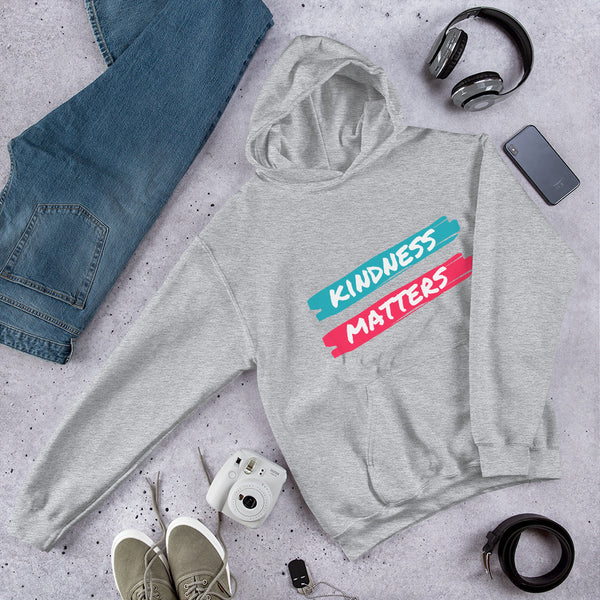 Kindness Matters Hoodie (Grey)