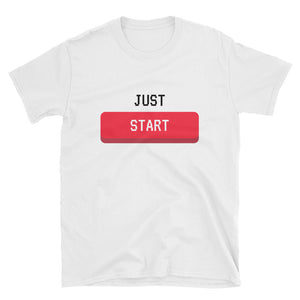 Just Start T-Shirt (White)