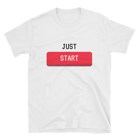 Just Start T-Shirt (White)