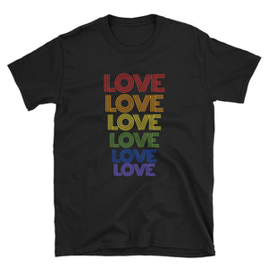 LOVE LOVE T-Shirt (Black/Multi)