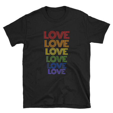 LOVE LOVE T-Shirt (Black/Multi)