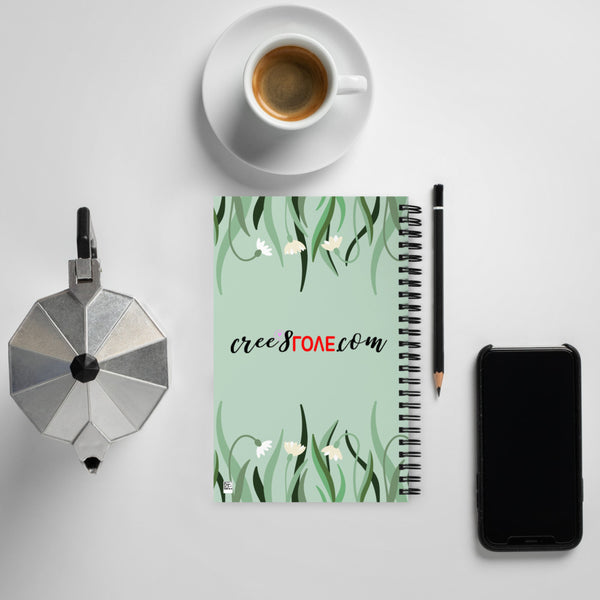 Self Love Spiral Notebook (Flowers)